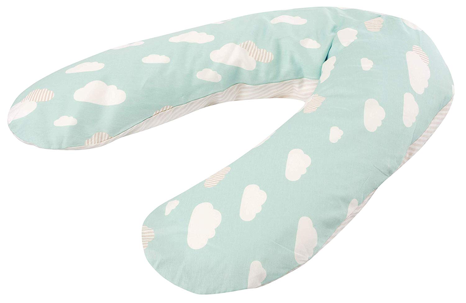 Traeumeland Träumeland TT17911 Breastfeeding Pillow Clouds Multi-Coloured