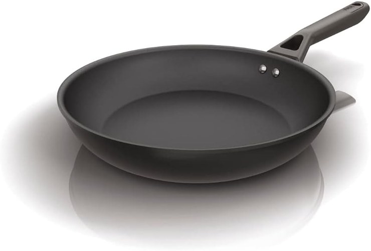 Ninja ZEROSTICK Classic Cookware 28 cm Frying Pan, Non-Stick Durable Aluminum Frying Pan, Induction Safe, Oven Safe up to 180°C, Black CW50028UK