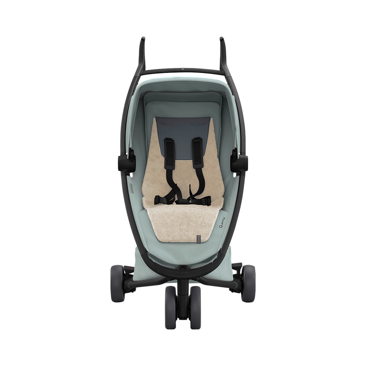 Quinny Pushchair seat cover, high-quality and comfortable seat pad, can be used for Quinny pushchairs, Zapp Flex, Zapp Flex Plus and Zapp Xpress, graphite grey