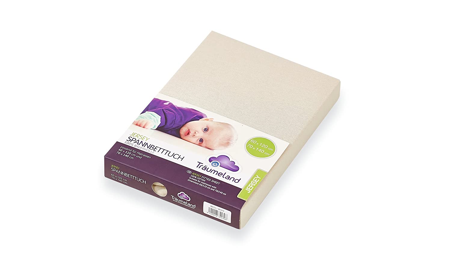 Traeumeland Träumeland Jersey Fitted Sheet 1-Pack