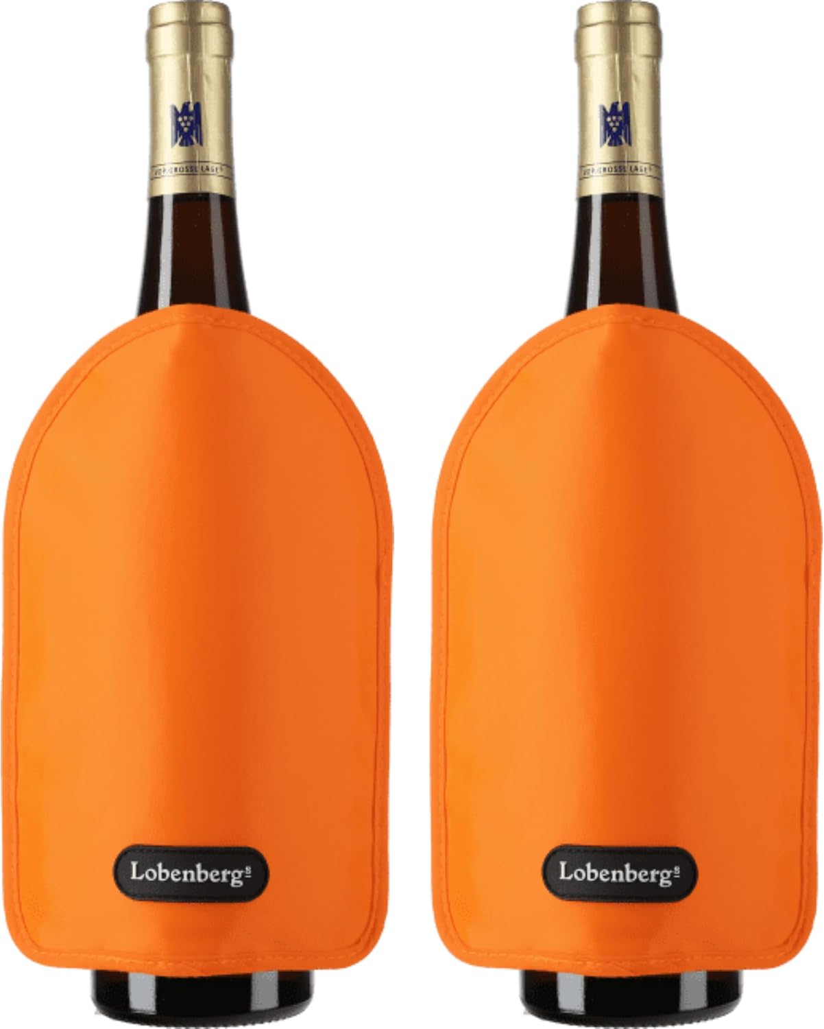 Cooling Cuff for Wine, Champagne and Champagne (up to 2 Hours Cooling Time) (Set of 2) - Bottle Cooler - Wine Cooler Cuff - Wine Cuff for Cooling Bottles - Wine Cooler Sleeve