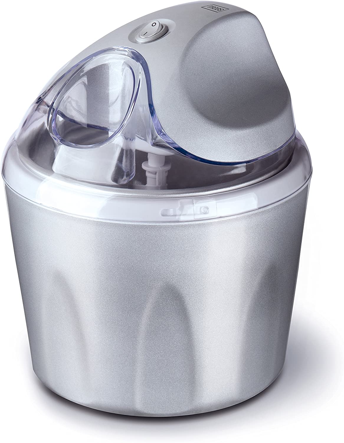 Trebs 99219 Ice and Milkshake Machine with Removable Cooling Element Also for Sorbets, Capacity 1.5 Litres, Bottle Cooler