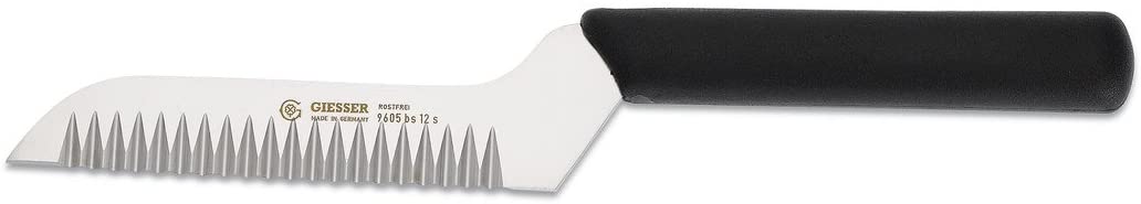 Johannes Giesser Messerfabrik Johannes Giesser Knife Brand Buntshneide Knife Angled Knife, Grey, 12 M