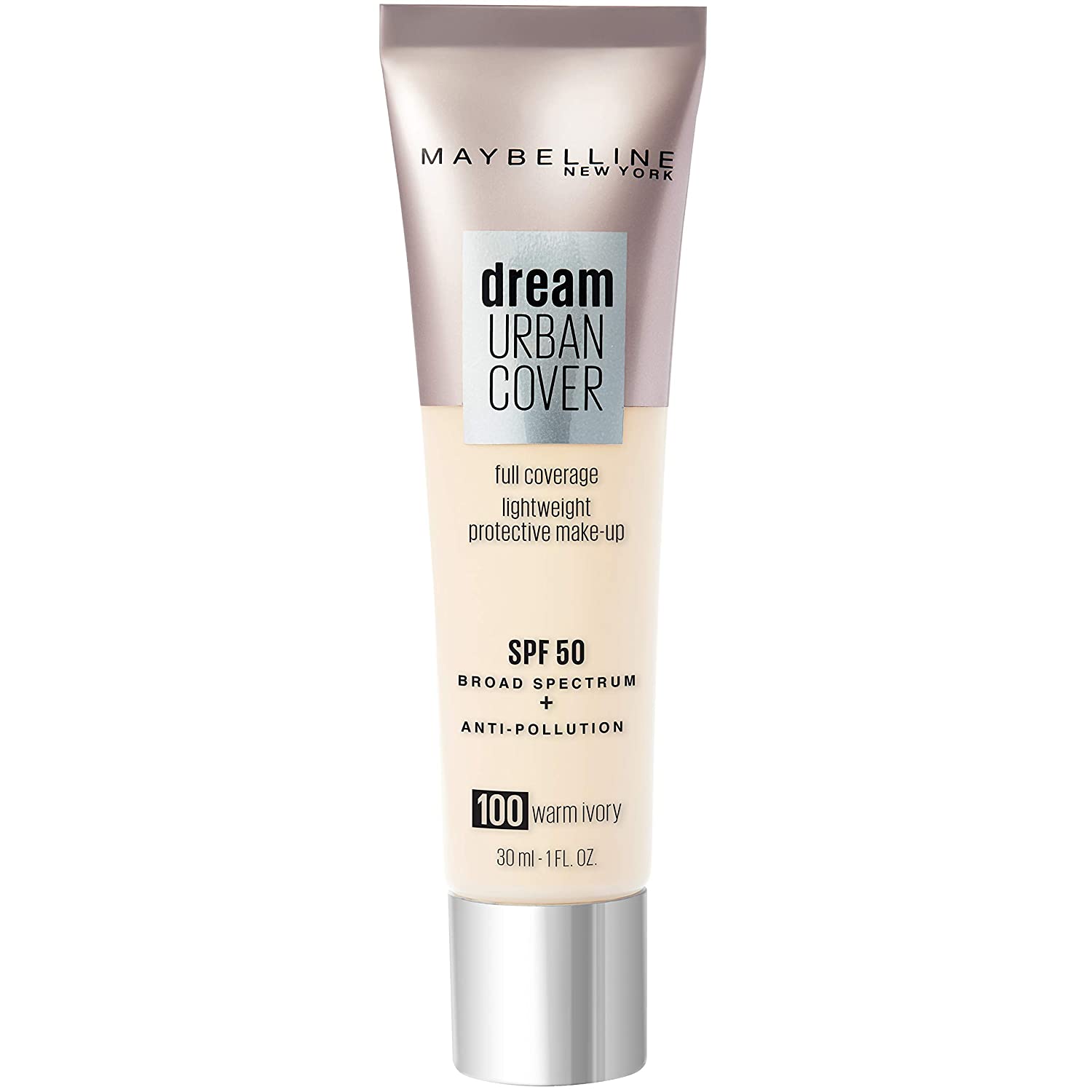 Maybelline New York Dream Urban Cover Foundation 100 Warm Ivory