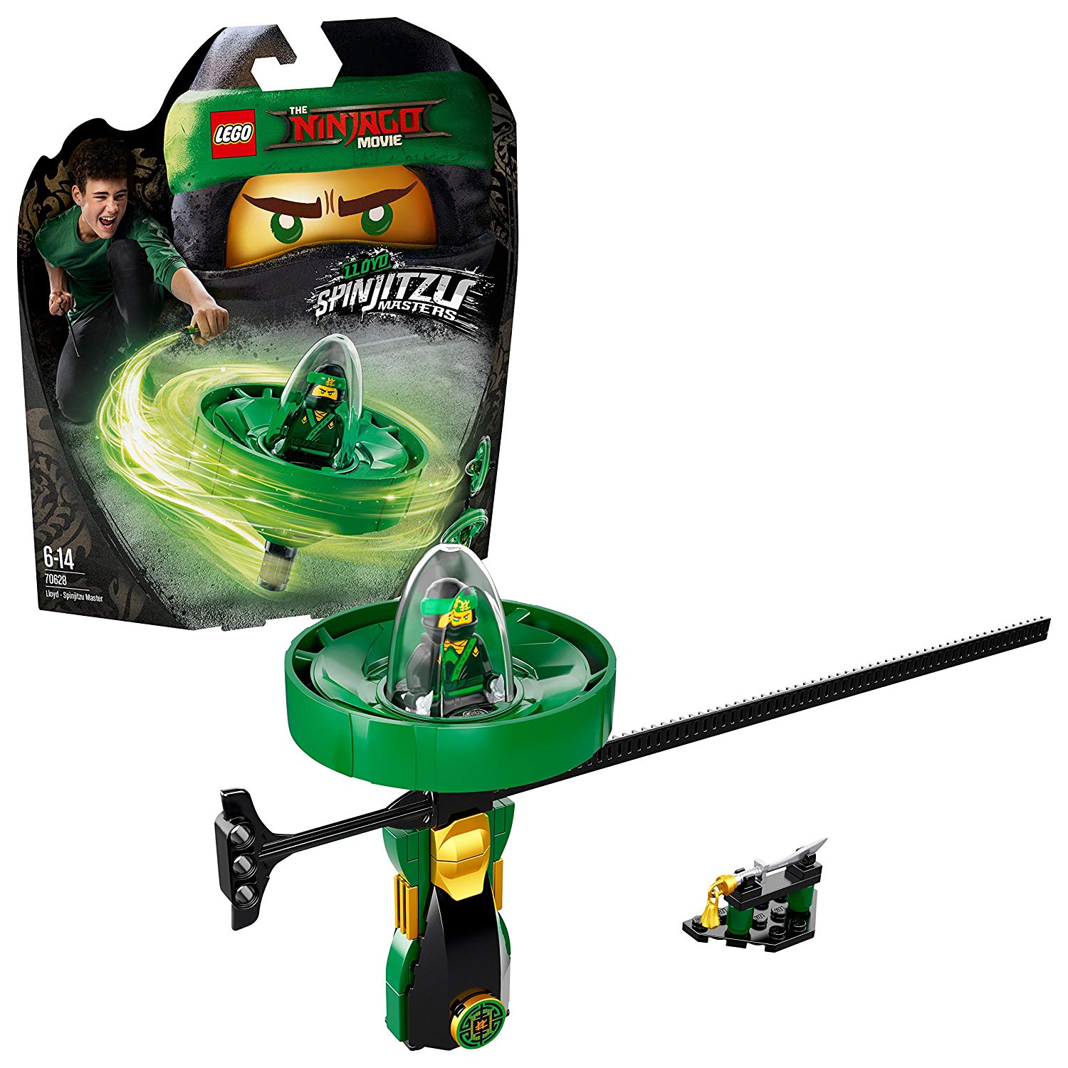 Lego Ninjago Spinjitzu Master Cole Entertainment Toy, Colourful