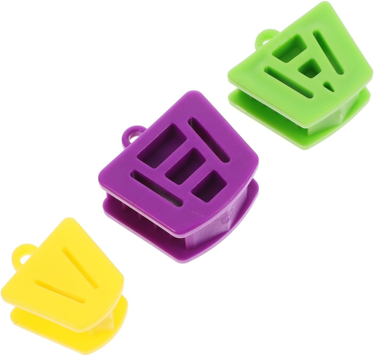 Rosenice Dental Mouth Support Bite Block Internal Support Silicone Padded Mouth Opener Retractor Occlusion Pad Orthodontic Aid Pack of 3
