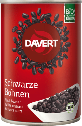 Davert Black beans, 240 g