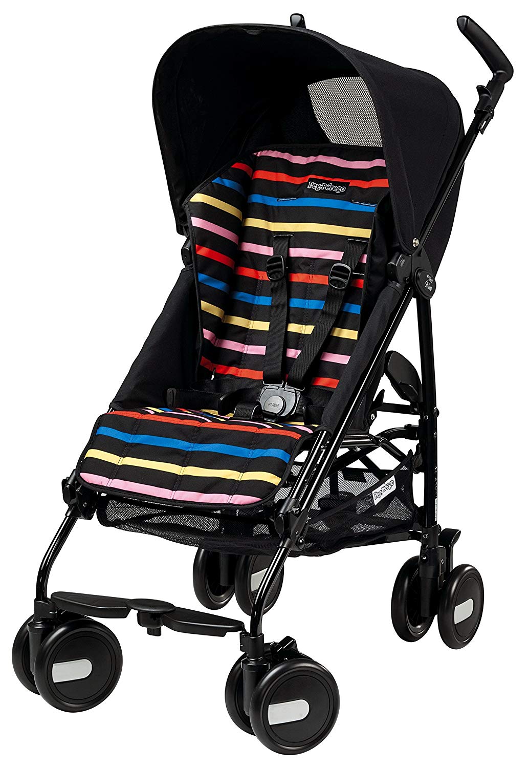 Peg Perego BPMAX9BLDE Pushchair Pliko Mini Blue Demin Neon