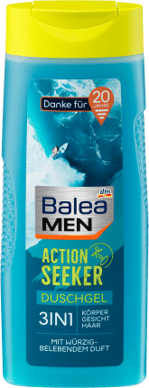 Balea MEN Duschgel 3in1 Action Seeker, 300 ml