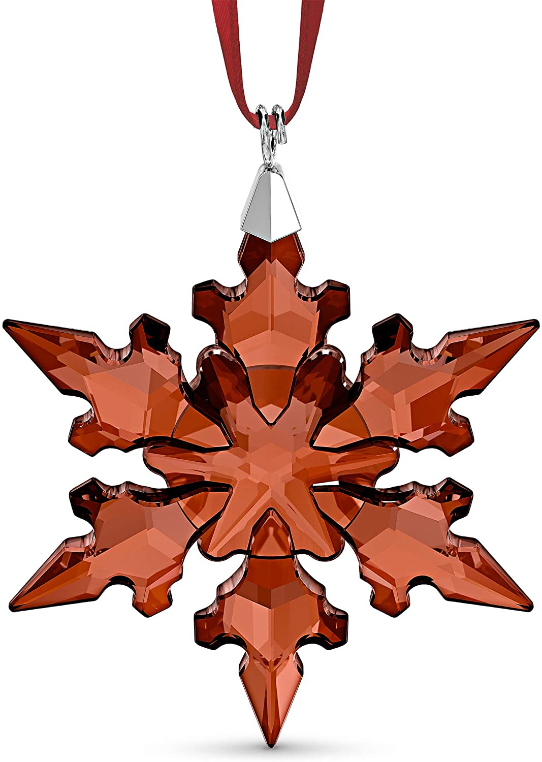Swarovski Holiday Christmas Decoration, Small, Crystal, Red, One Size