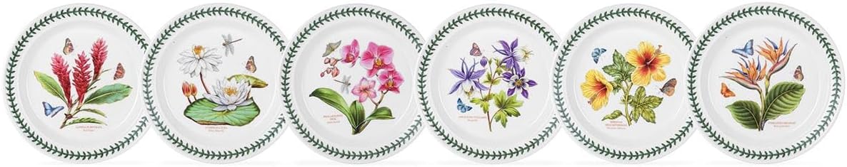 Portmeirion Botanic Garden Dinner Plate, Stoneware, Multi-Colour, Dinner Plate