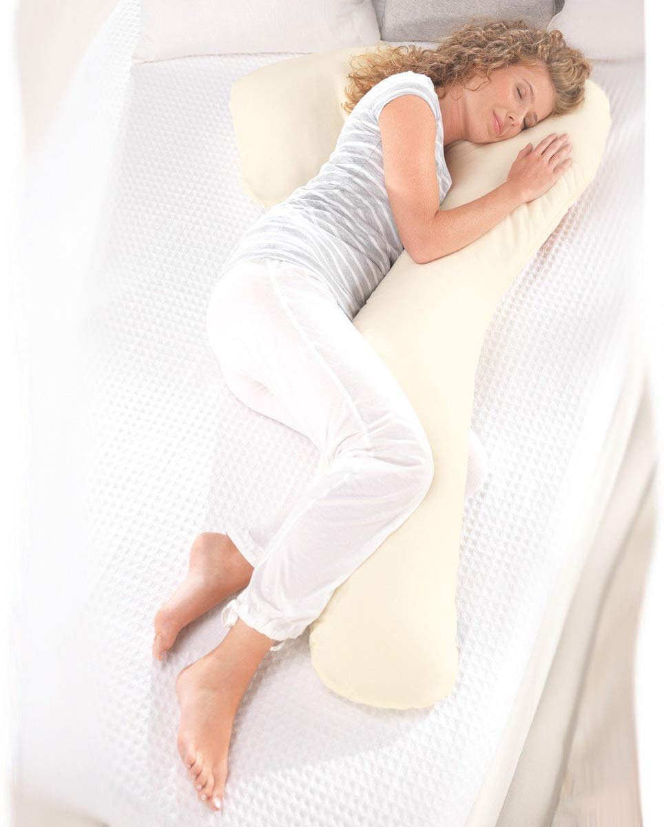 Theraline MY7 Side Sleeper Pillow with Outer Cover, Lime