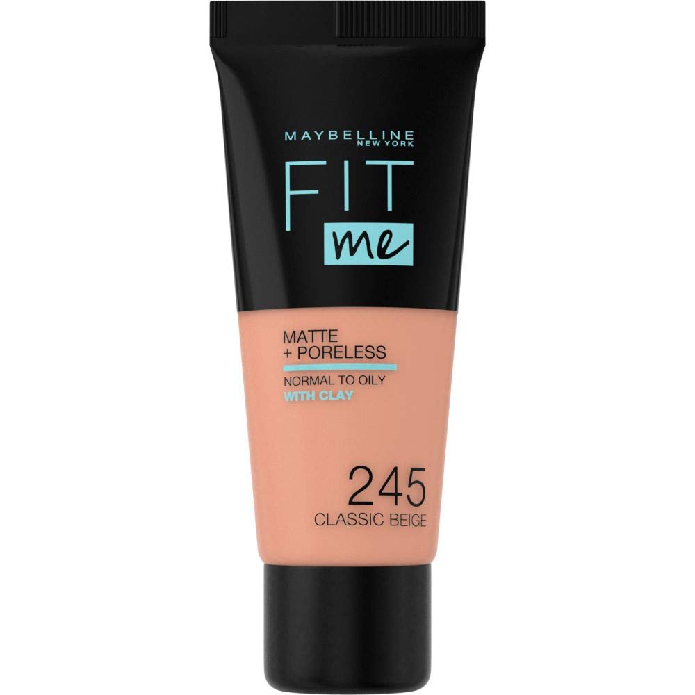 Maybelline Fit Me Matte & Poreless Make-Up 1-piece 30ml, classic beige ‎245