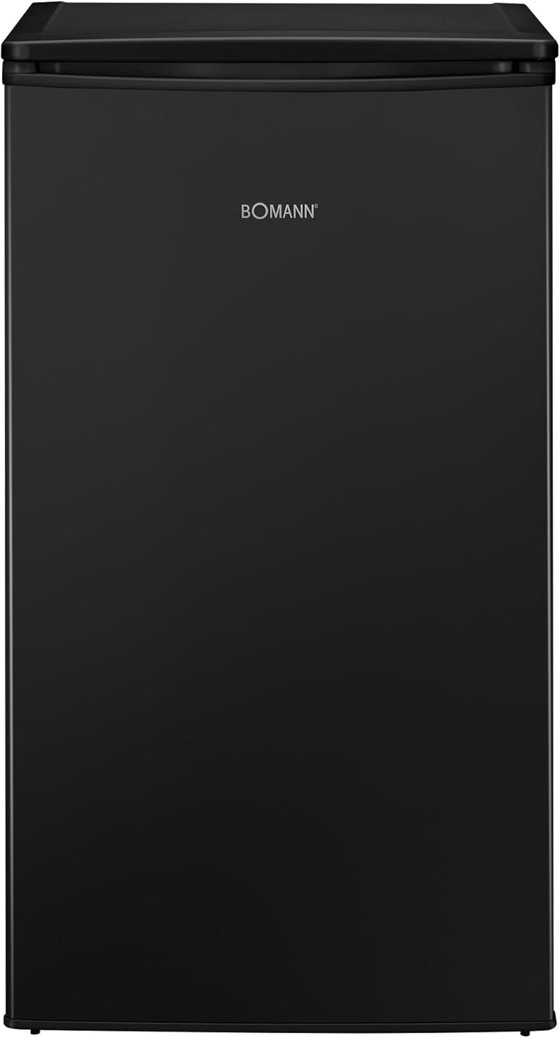 Bomann® Small Freezer | 4 Star Freezer | Freezer 3 Compartments | Quiet | ≤ -18°C | Door Hinge Interchangeable | 60L Mini Freezer | Small Freezer | GS 7256 Black