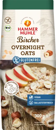 Hammermühle Overnight oats, Bircher, gluten free, 300 g
