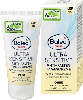 Balea MED Anti-folded daily cream Q10 Ultra sensitive, 50 ml