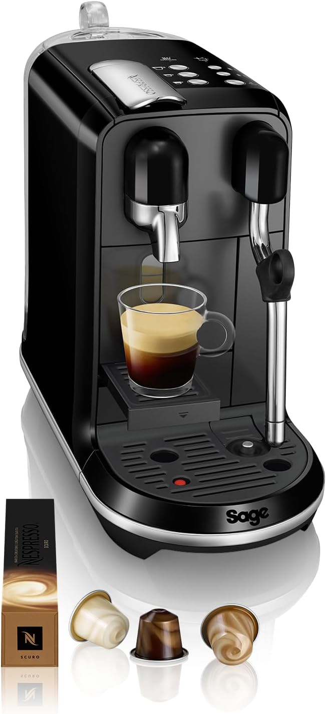 Sage Appliances SNE800BSS4EGE1 The Creatista Plus Nespresso Machine