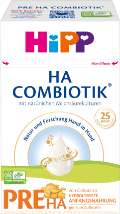 HiPP Initial milk pre ha Combiotics from birth, 600 g