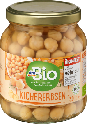 dmBio Chickpeas 350g/220g, 220g