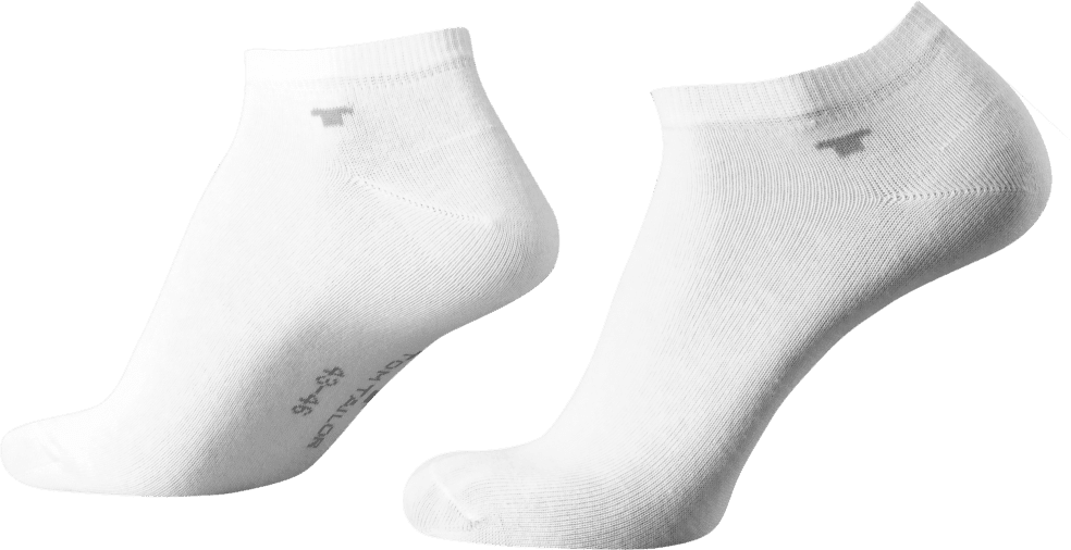 Tom Tailor 4 Pack Sneakers Gr. 35-38, White, 1 Pc