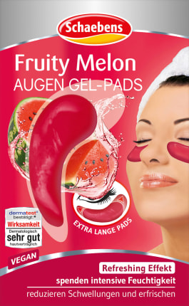 Schaebens Eyes of gel-pads fruity melon (1 pair), 2 hours