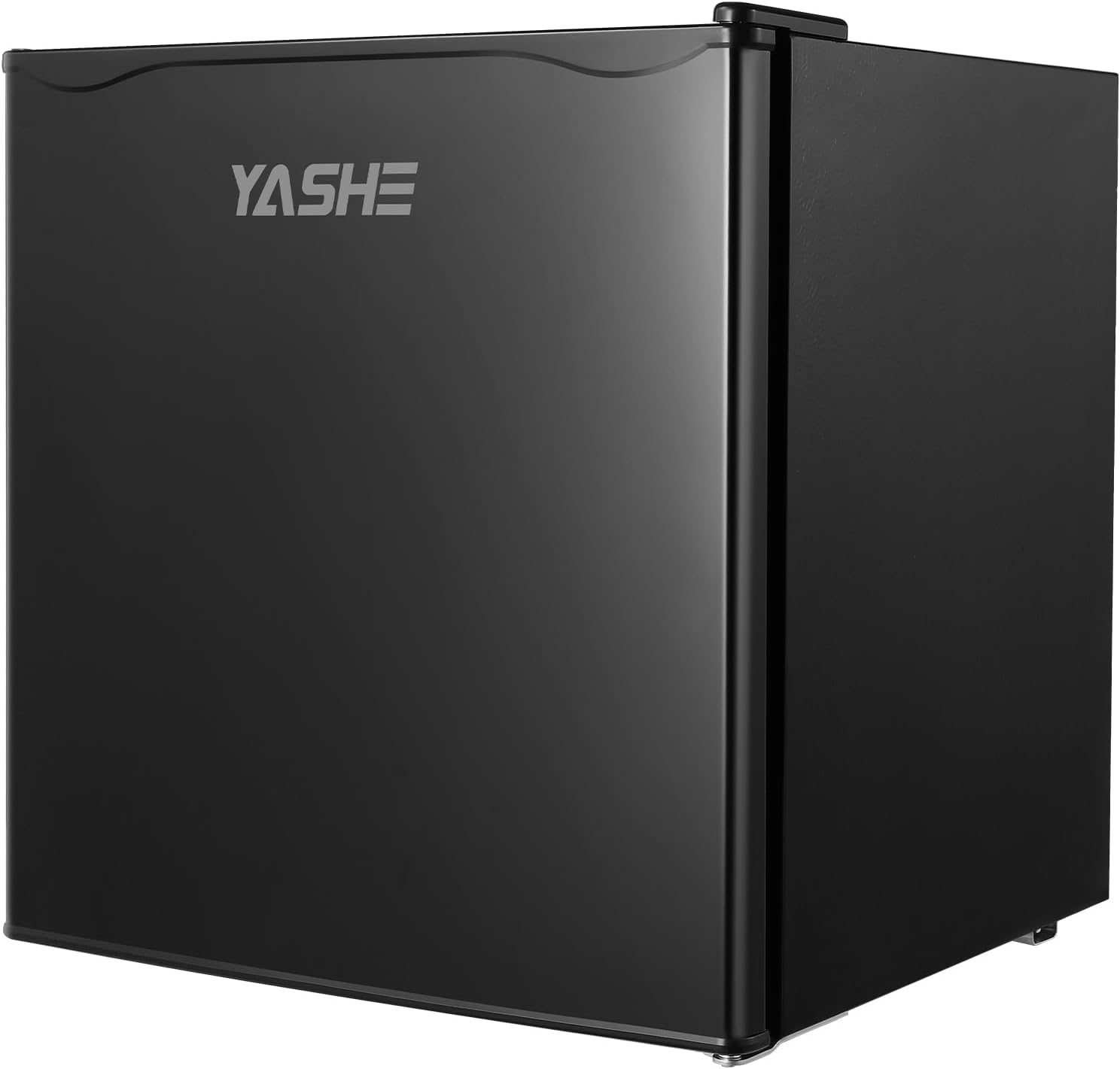 YASHE 52L ​​Mini Fridge with Freezer, Compact Fridge, Adjustable Thermostat, Large Capacity, Reversible Door Hinge, Space-Saving, Fridge for Kitchen, Room, Office