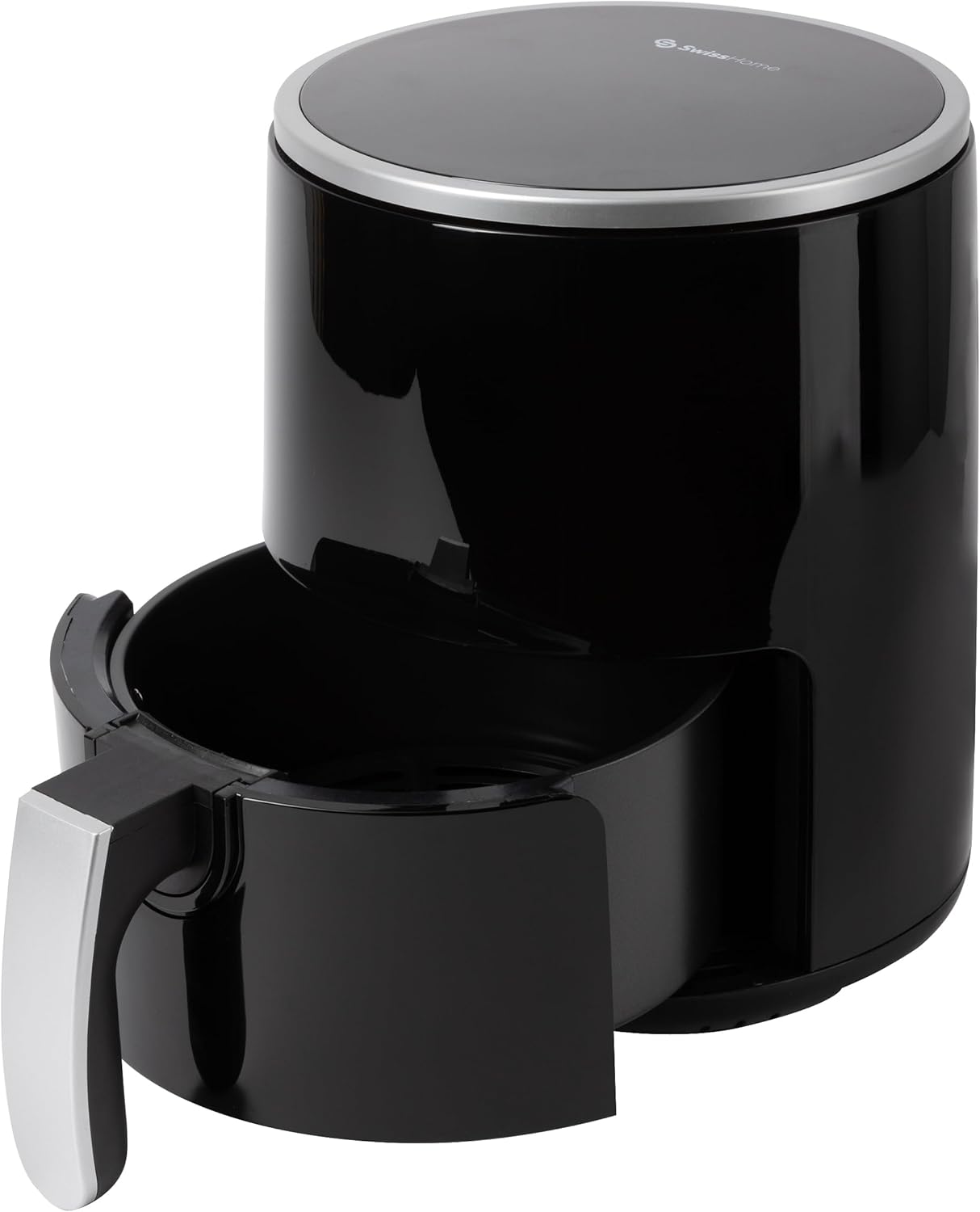 Z SwissHome PETIT - Hot Air Fryer 2.5L 1200W - Digital Display - Adjustable Temperature 80-200°C - Oil-Free Fryer - 60-Minute Timer - Removable Basket - Overheating Protection
