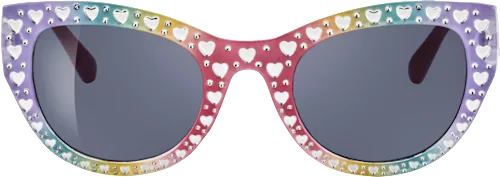 SUNDANCE Kids' sunglasses, pastel-colored frame with hearts, 1 pc.