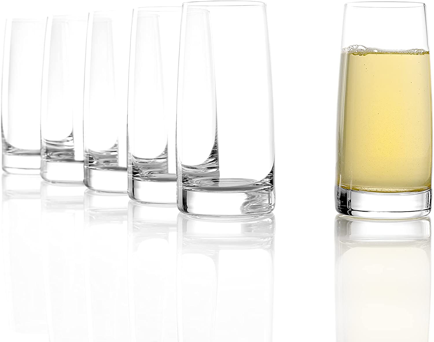 Stölzle Lausitz Stölzle 351 00 22, Tumbler, Longdrink Glass, Water Glass 480 ml, Made in Germany, Set of 6