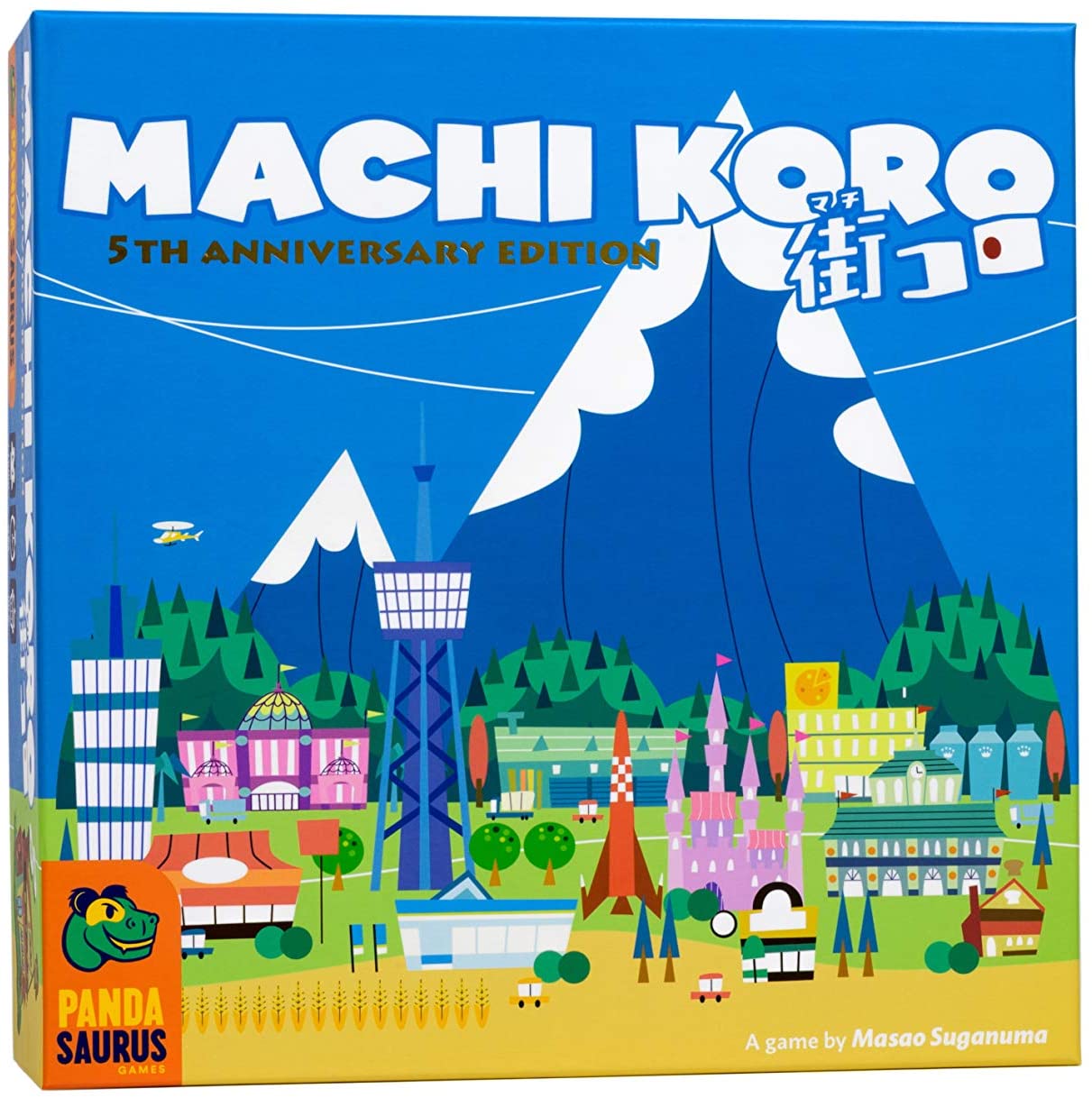 Pandasaurus Games 1821 Machi Koro 5Th Anniversary Edition
