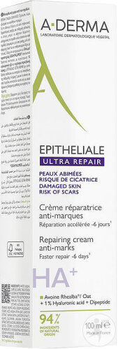A-Derma Epitheliale Ultra Repair Manufacturing Cream Tegen Littekens 100ml
