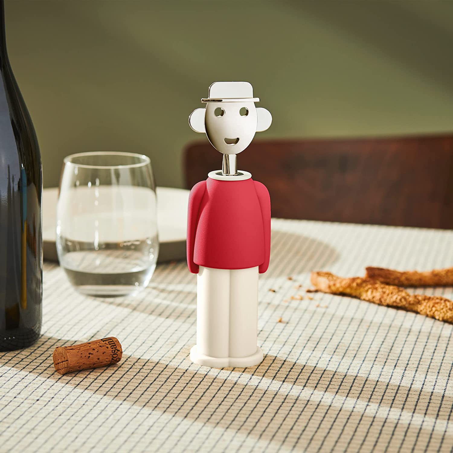 A di Alessi Alessandro M. Corkscrew, Red, (AAM23 R)