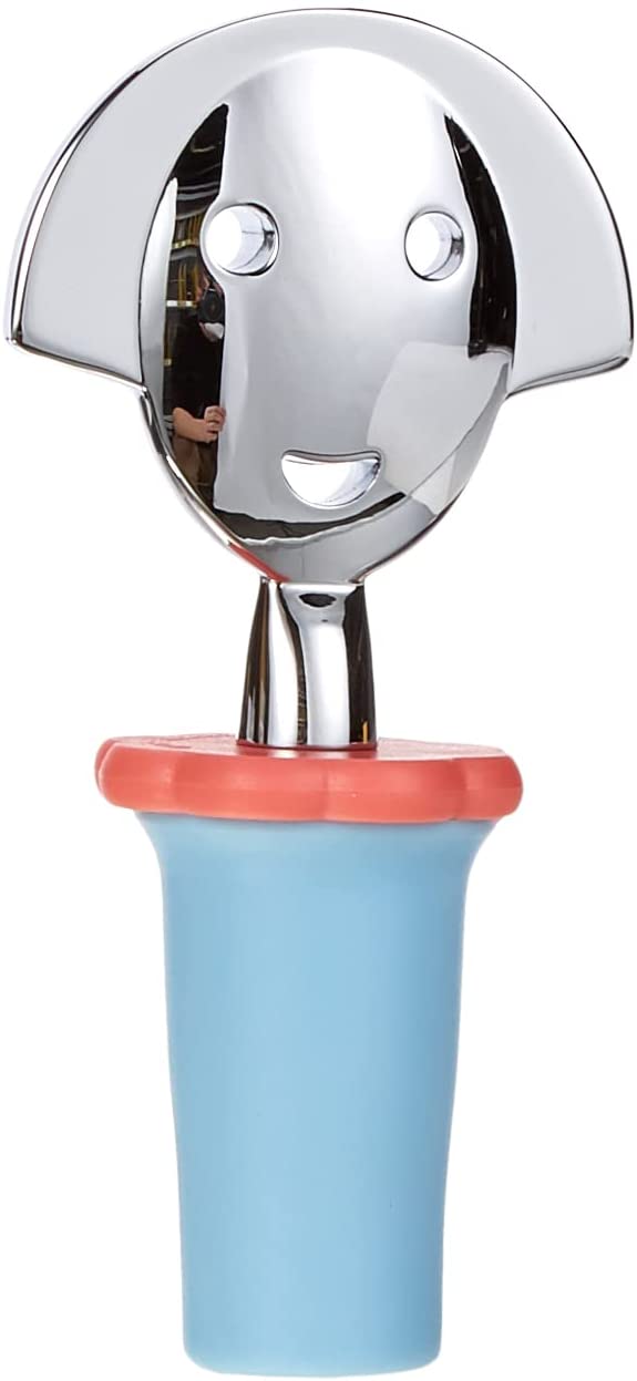 A di Alessi Anna Stop 2 Press Cap, Blue, (AAM06 AZ)