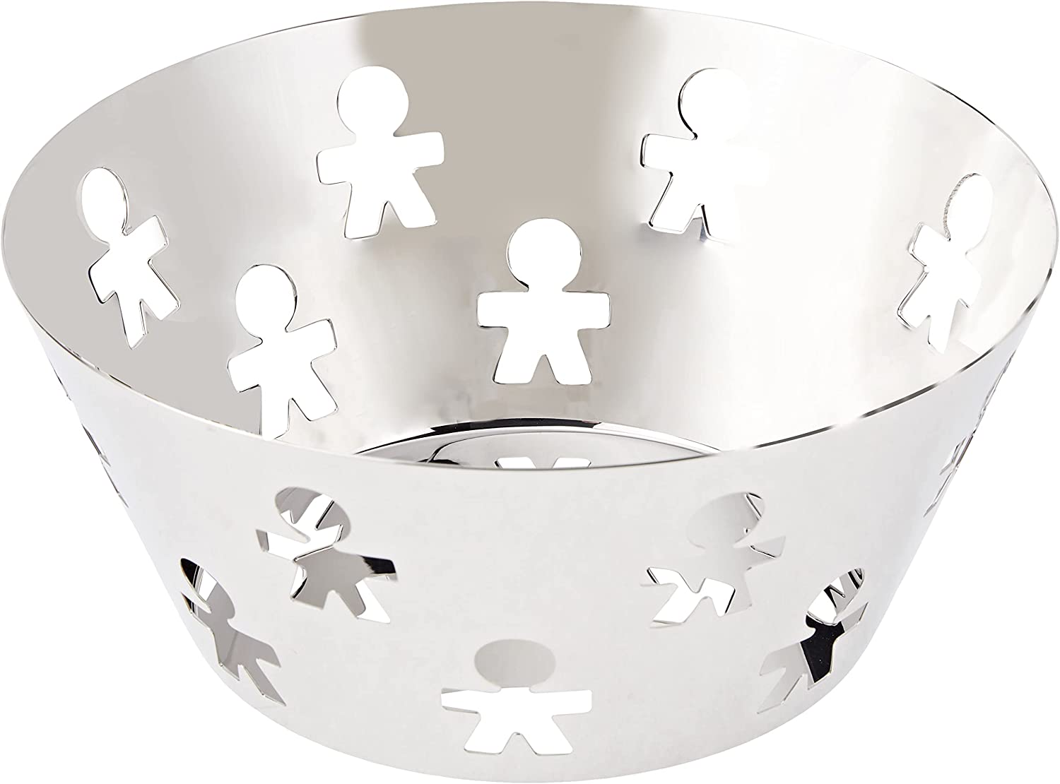 A di Alessi Girotondo Pierced Basket, (AKK04)