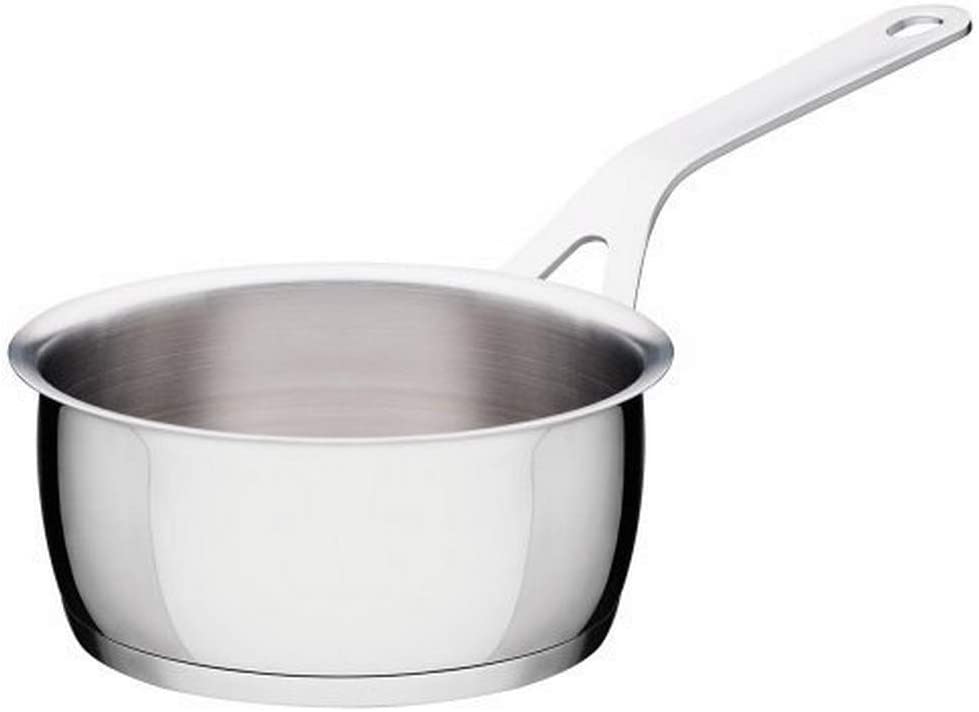 A di Alessi Pots&Pans Saucepan, Stainless Steel, 16 cm (AJM105/16)