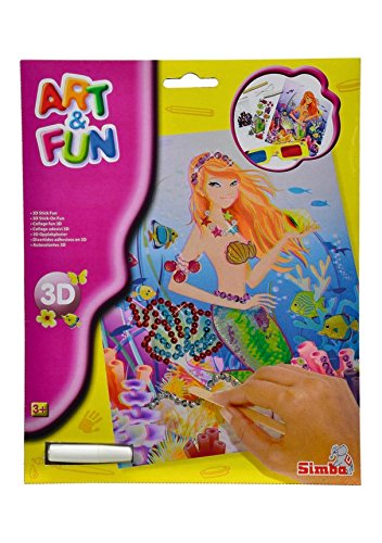 Simba A & F 3D Craft Fun – 3 Assorted Colours.