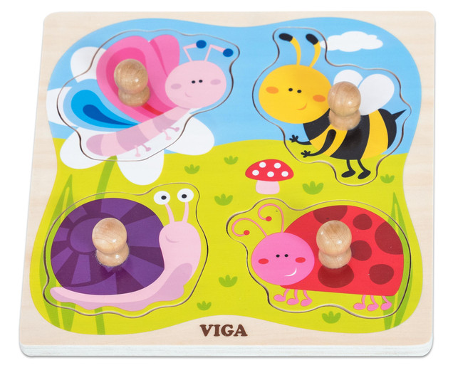 Betzold Big Wooden Knob Puzzle