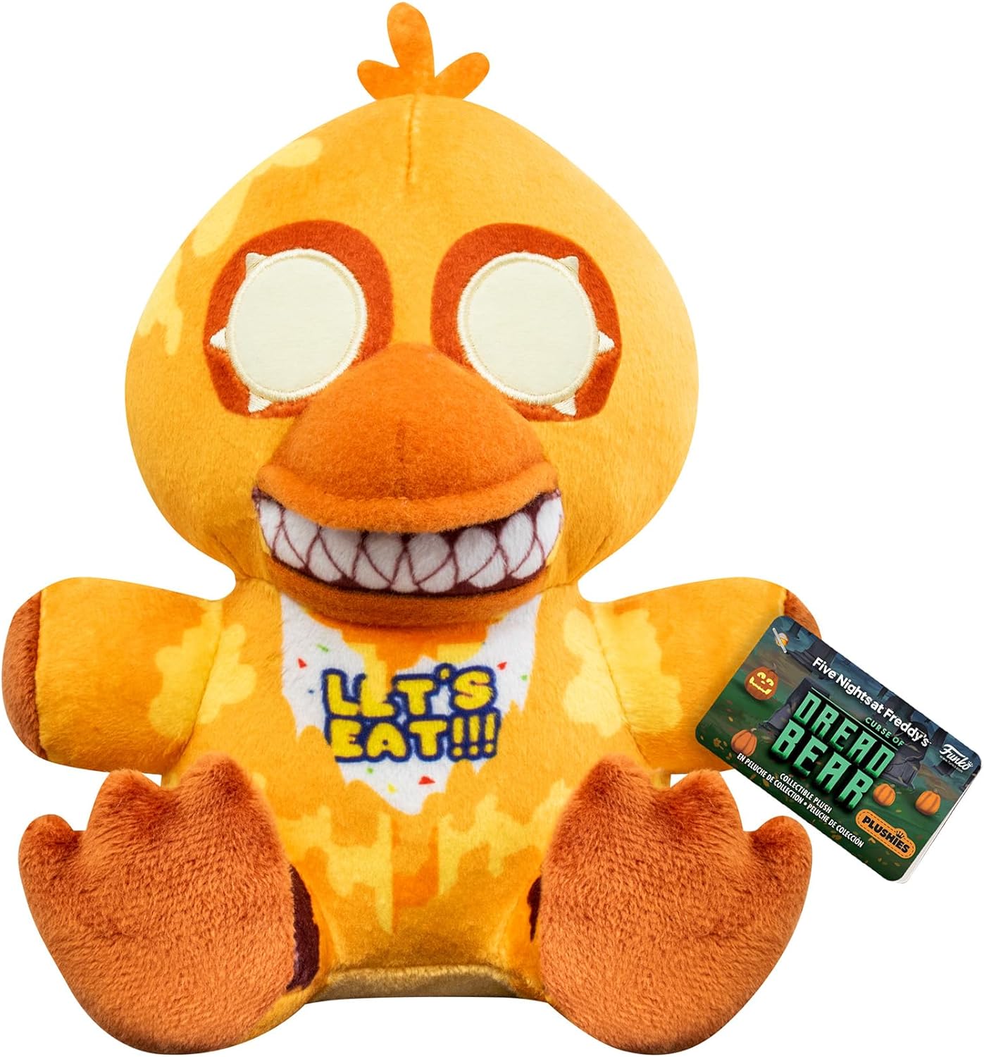 Funko Plush: Five Nights At Freddy\'s (FNAF) Dreadbear - Jack-O-Chica - Jack-O-Chica - Plush Toy - Birthday Gift Idea - Official Merchandise - Stuffed Plush Toys for Children and Adults