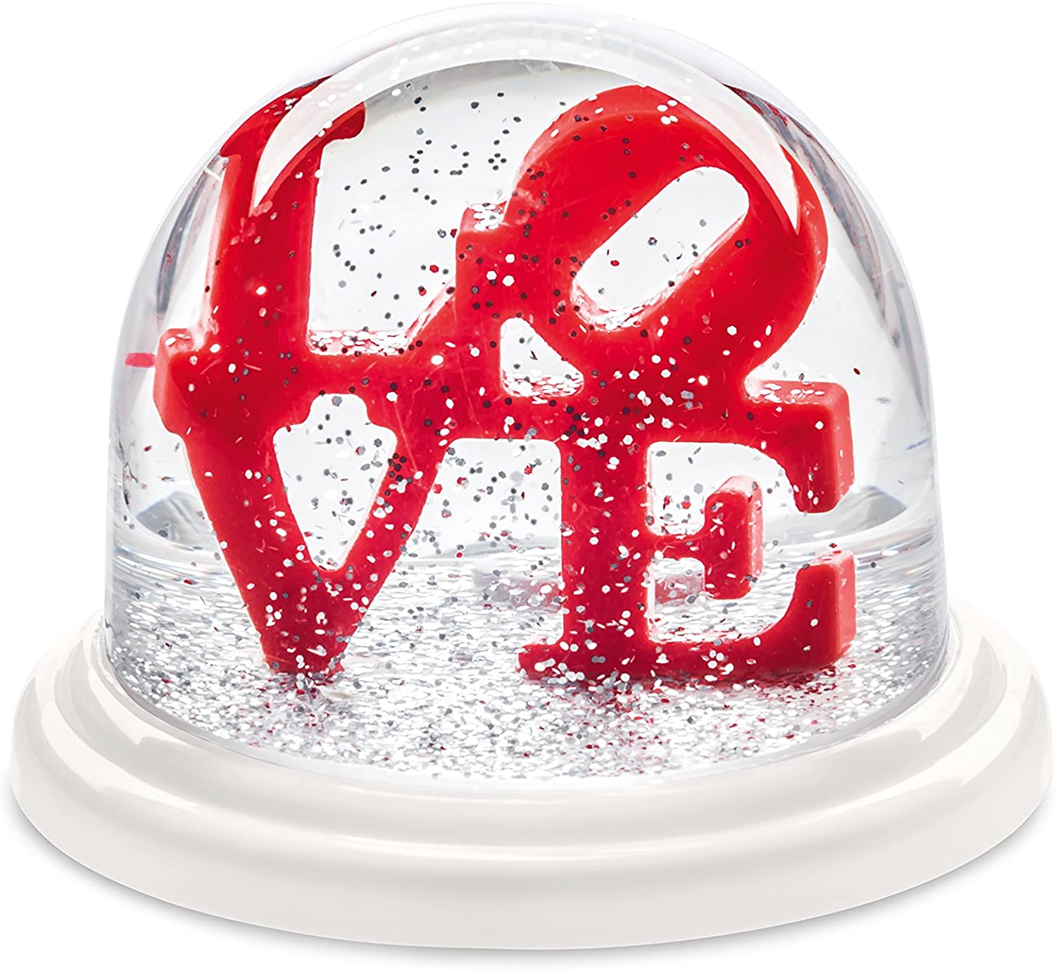 Koziol Snow Globe Love Picture Dream Globe Small Dream Ball, Ball, Clear, 7