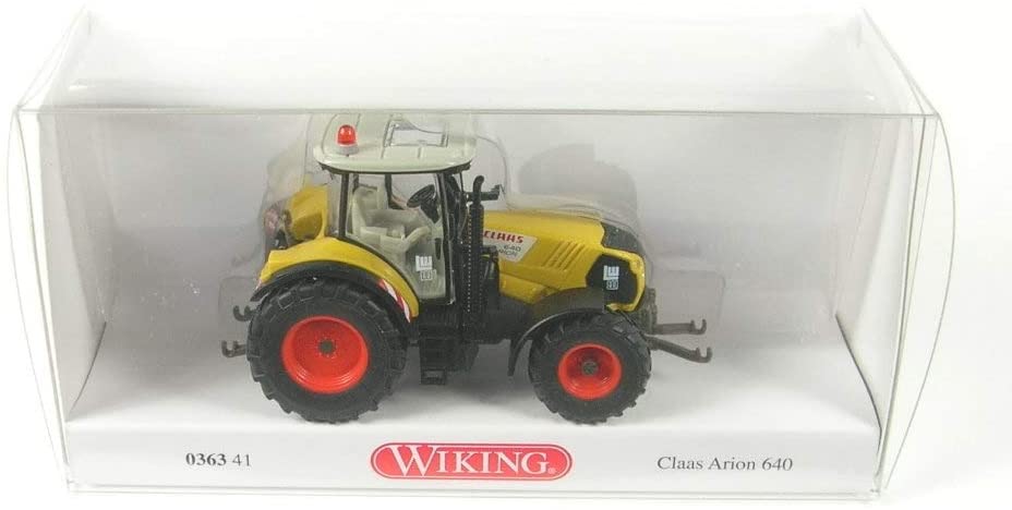 Wiking 036341 Claas Arion 640 "Leonhard Weiss - Miniature Model 1:87 - Not 