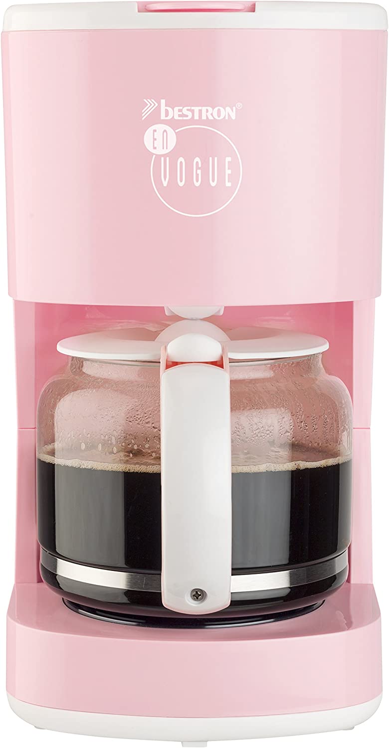 Bestron ACM300EVP Coffee Machine Pink En Vogue by Thomas Rath