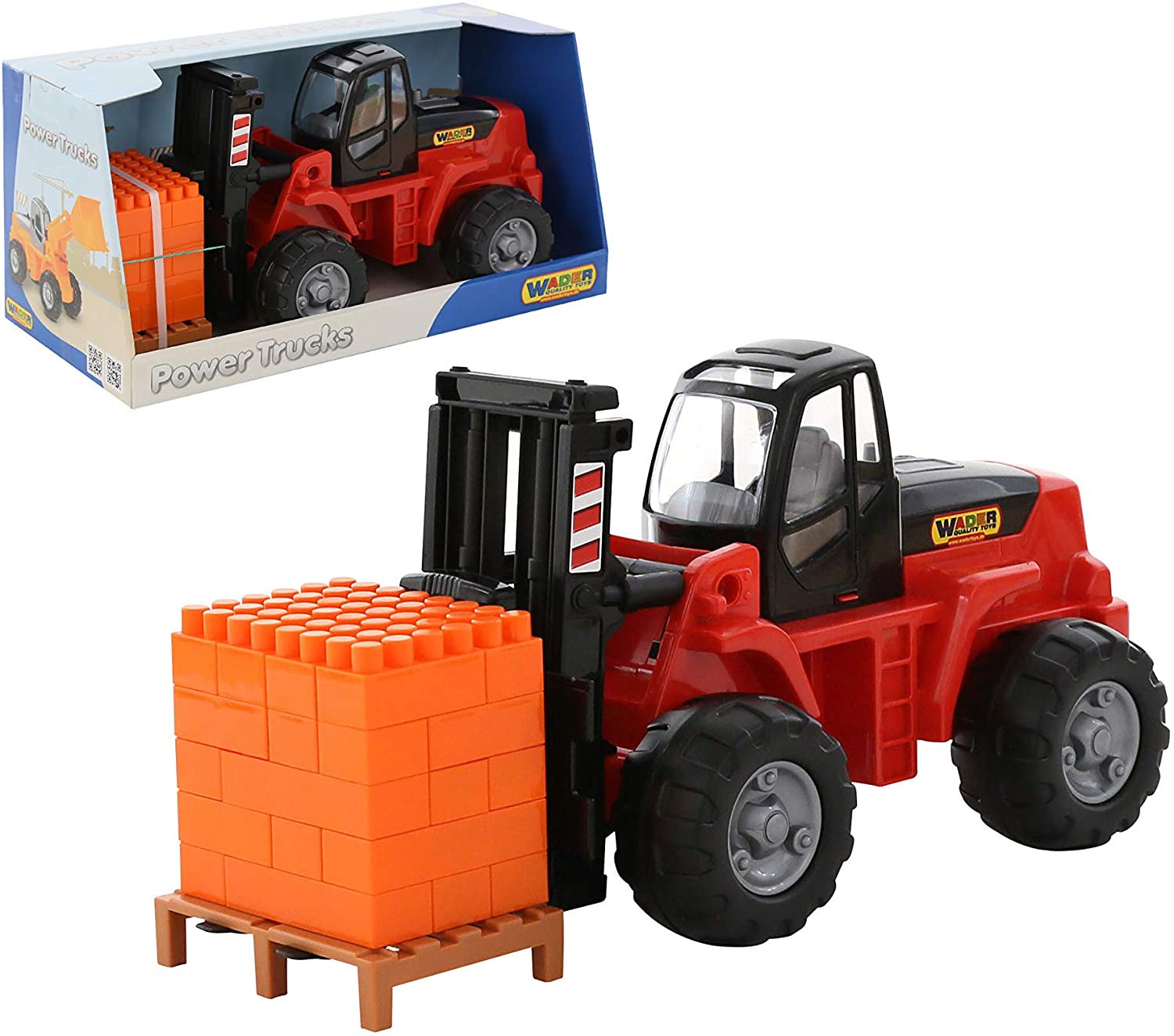 Polesie 49 x 22.5 x 23 cm Fork Lift Super Mix Construction Set (30 Pieces)