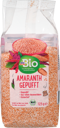 dmBio Amaranth, buzzed, 125 g