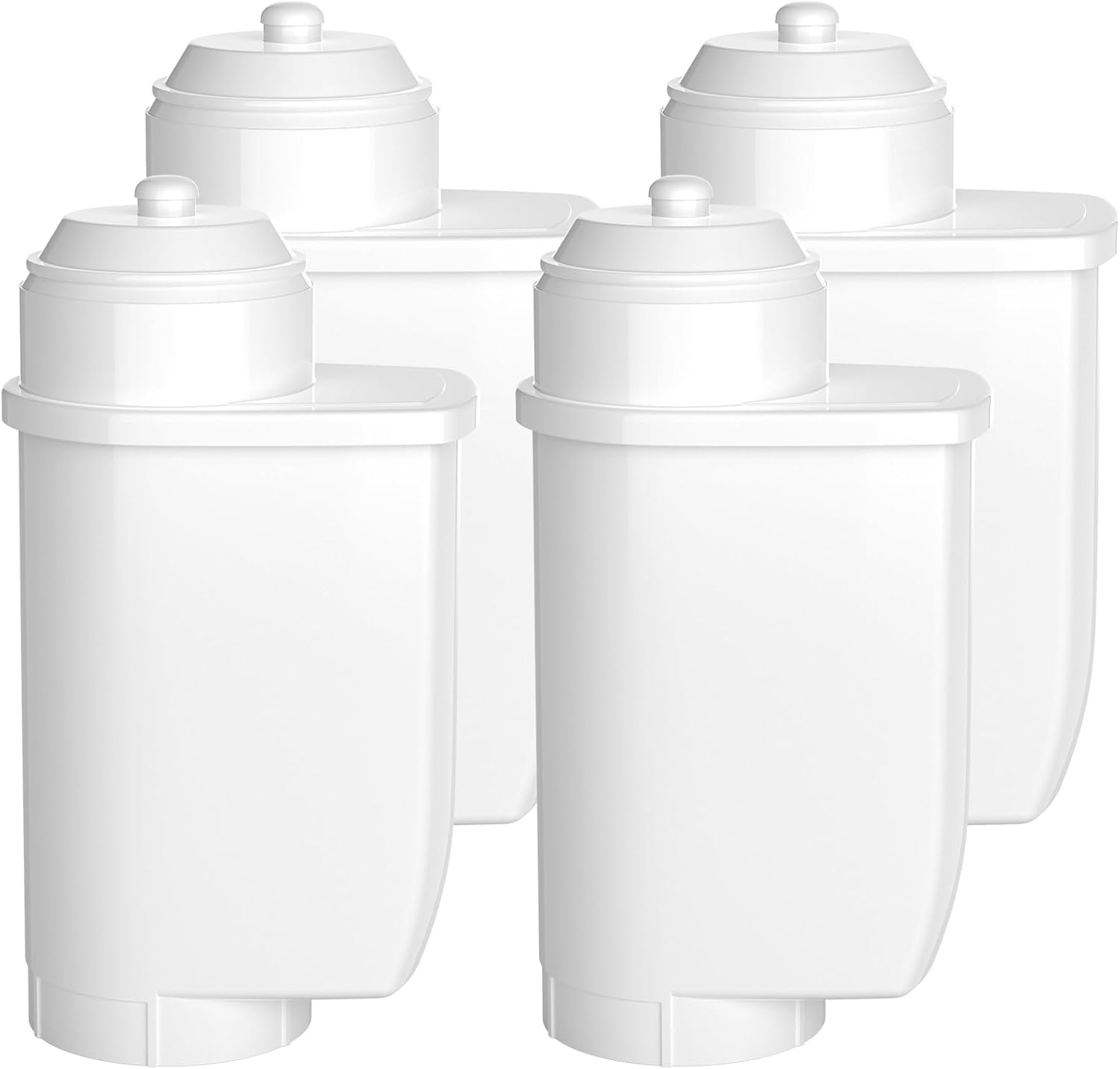 Pack of 4 Water Filters for Siemens EQ Series, EQ5 EQ6 EQ7 EQ9 S500 S700 S900 EQ500, Replacement Water Filter for Siemens 3200, Bosch TCZ7003, TCZ7033, TZ70003, Bosch 12008246 4678787 3, for Brita