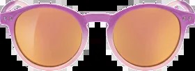 SUNDANCE Sunglasses kids pink with mirrored lenses, 1 piece