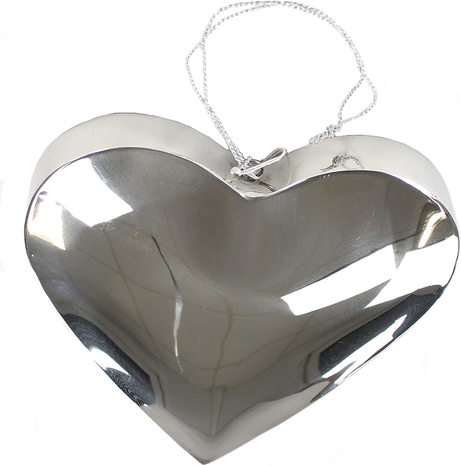 Decoline Hanging Heart Stainless Steel Chrome-Plated