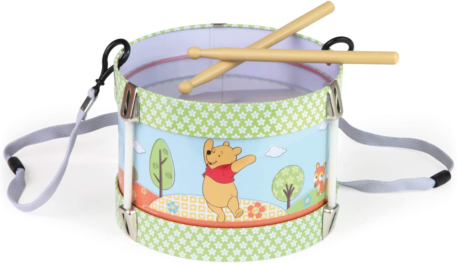 Lena Bolz 52636 Funny Drum Disney Winnie The Pooh Party Tin Drum Approx. 17Cm Ch