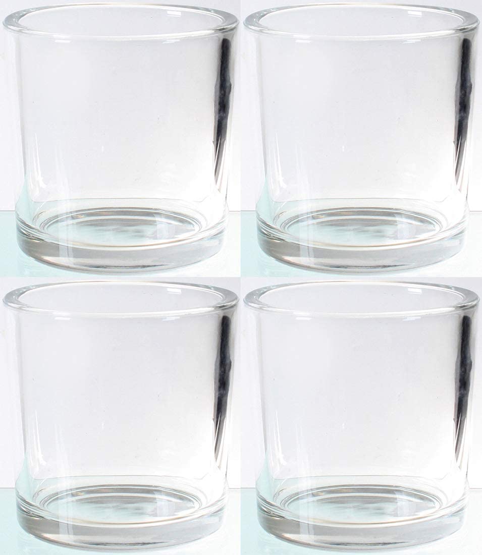 Novaliv Tea Light Glasses - Rounded Square Version
