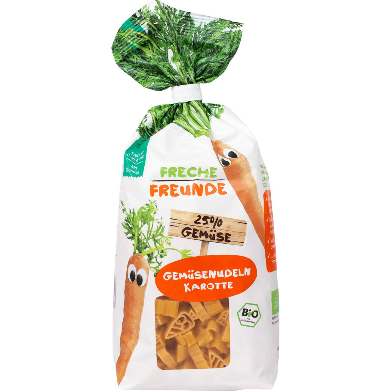 FRECHE FREUNDE Erdbär Cheeky Friends Carrot Vegetable Noodles 300g