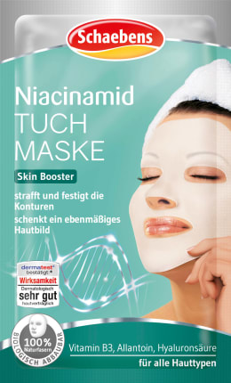 Schaebens Tuch mask niacinamide, 1 st